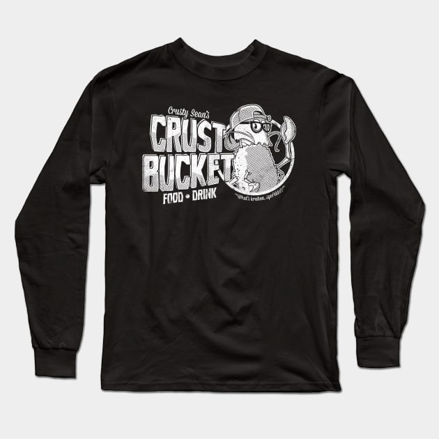 Chum bucket eatery (one color) Long Sleeve T-Shirt by TeeKetch